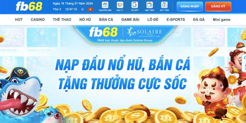 Nạp lần đầu nhận những phần quà siêu khủng